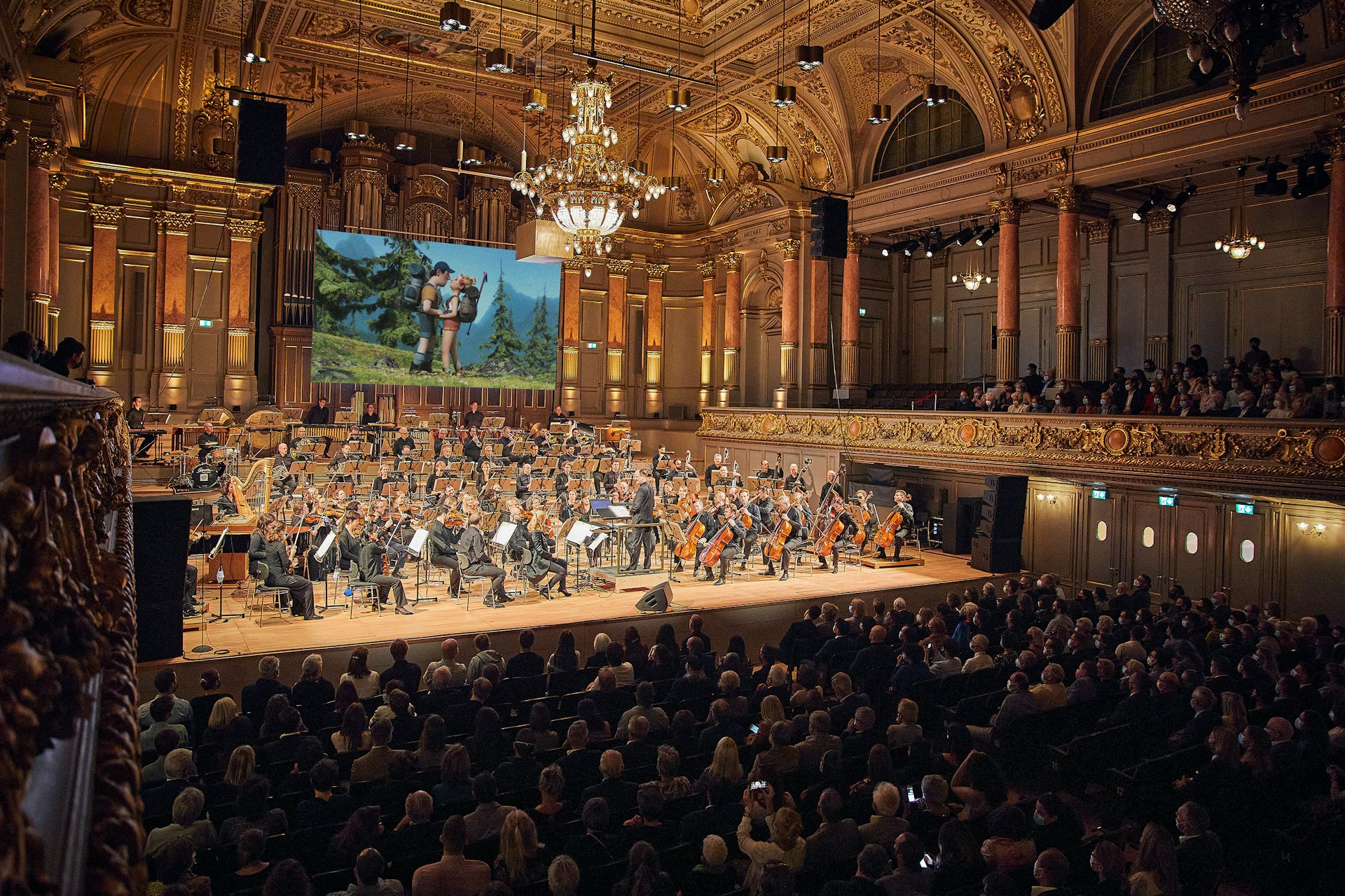 At the «Cinema in Concert» gala, the scores of the IFMC finalists will be played live. © Lucia Hunziker