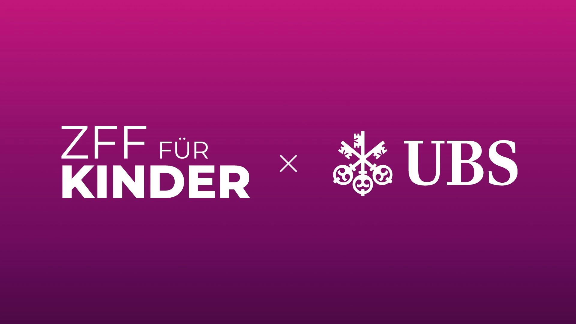 «ZFF für Kinder» wird Teil der UBS Main Partnerschaft