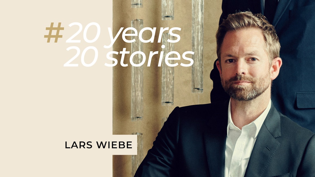 20 years, 20 stories: Lars Wiebe