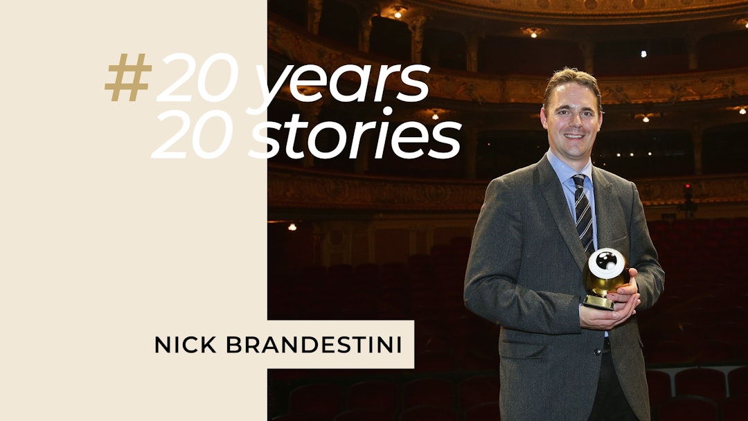 20 years, 20 stories: Nick Brandestini 20 years, 20 stories: Nick Brandestini