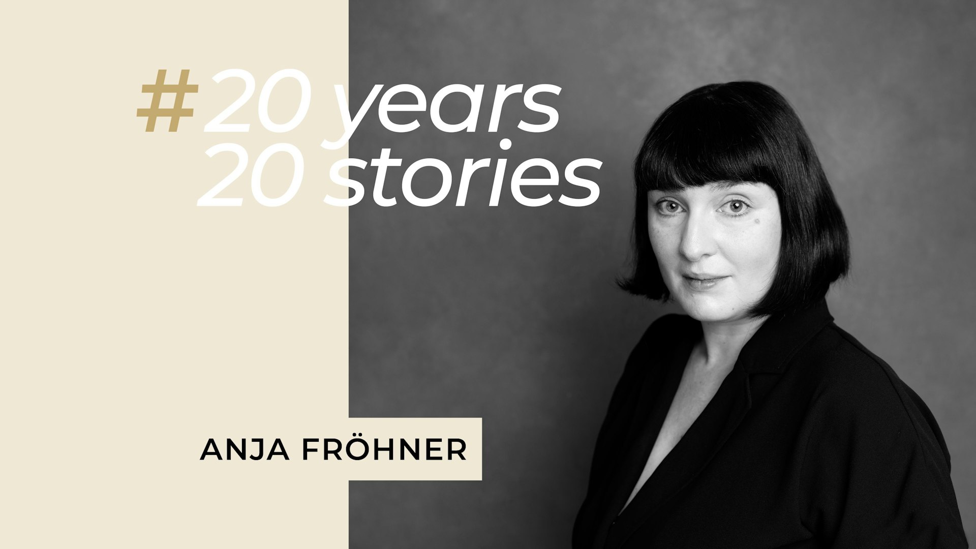 20 years, 20 stories: Anja Fröhner